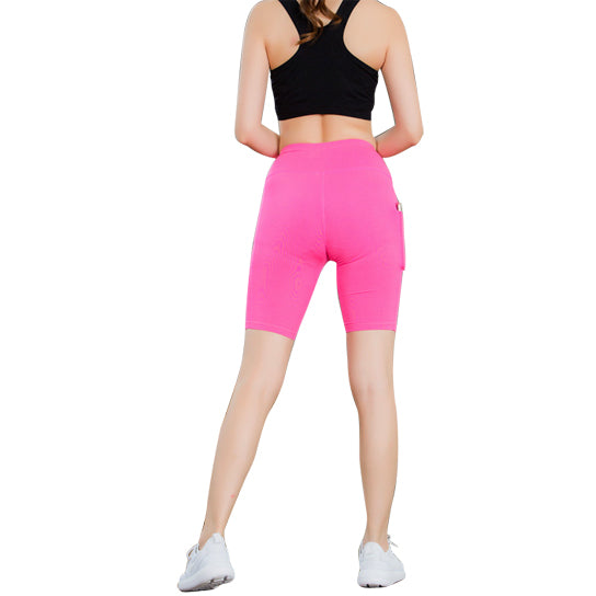 Women’s Performance Biker Shorts with Phone Pocket