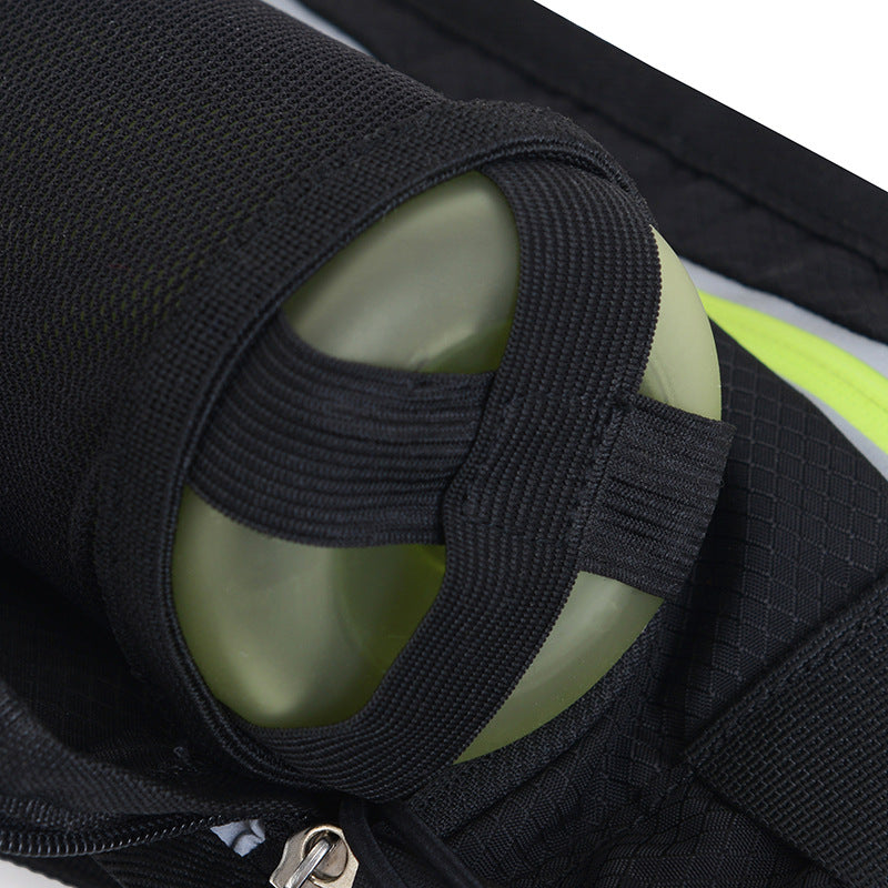 Reflective Running Belt with Bottle Holder