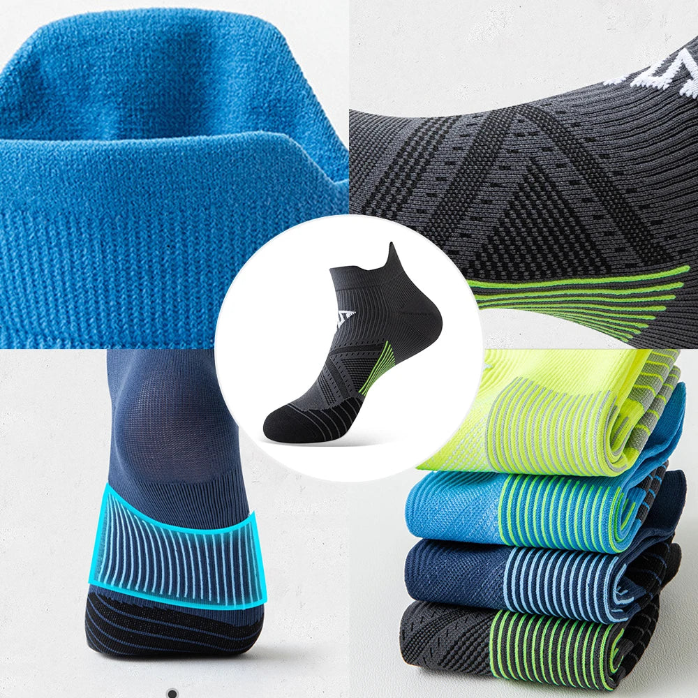 Cushioned Performance Running Ankle Socks