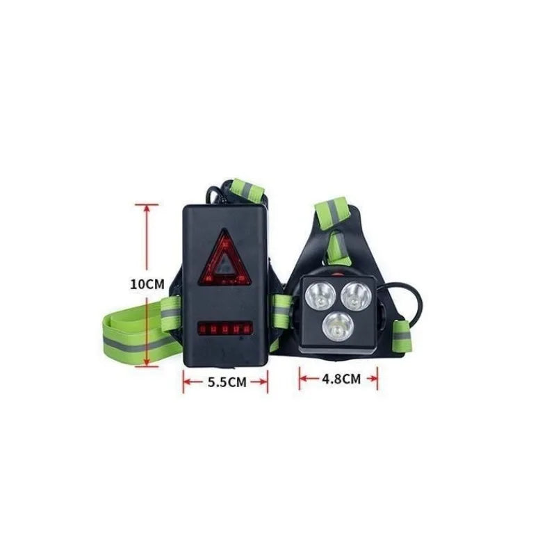 Rechargeable LED Running Chest Light