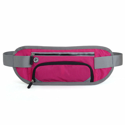 Reflective Running Belt with Bottle Holder