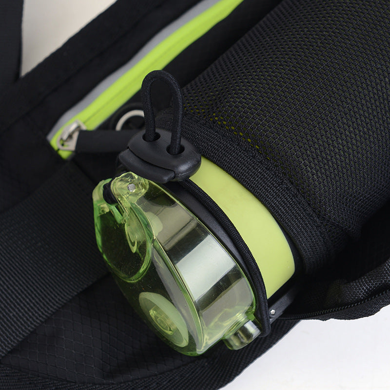 Reflective Running Belt with Bottle Holder