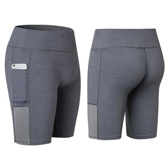 Women’s Performance Biker Shorts with Phone Pocket