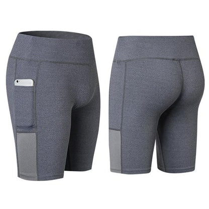 Women’s Performance Biker Shorts with Phone Pocket