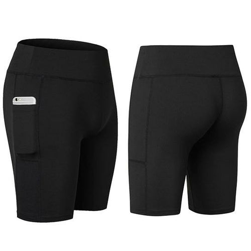Women’s Performance Biker Shorts with Phone Pocket