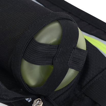 Reflective Running Belt with Bottle Holder