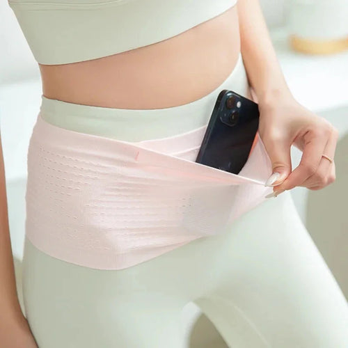 Seamless No-Bounce Running Belt for Phone &amp; Essentials