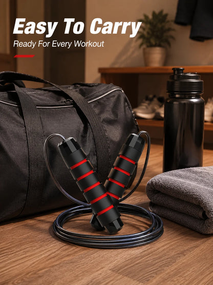 Adjustable Steel-Wire Speed Jump Rope
