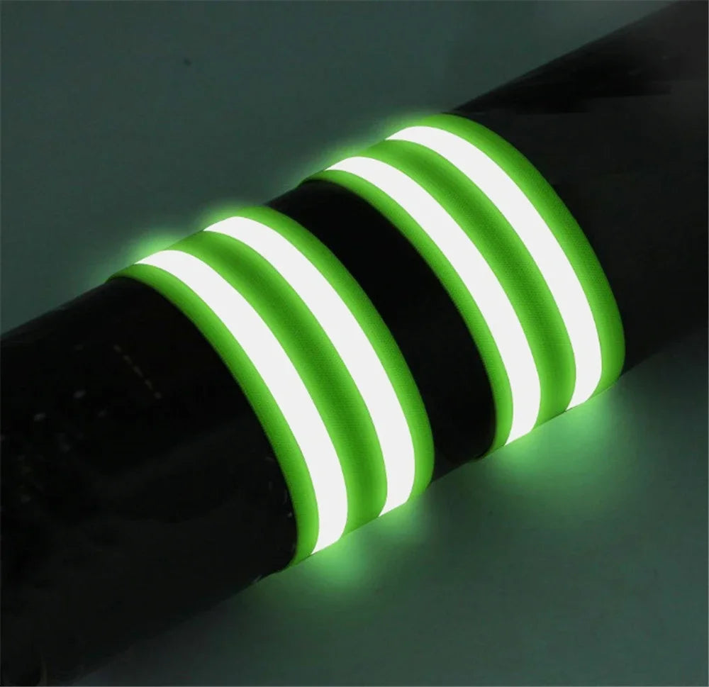 High-Visibility Reflective Running Bands – 2 Pack