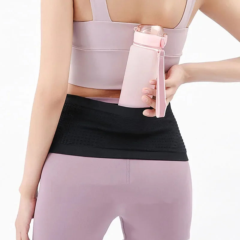 Seamless No-Bounce Running Belt for Phone &amp; Essentials