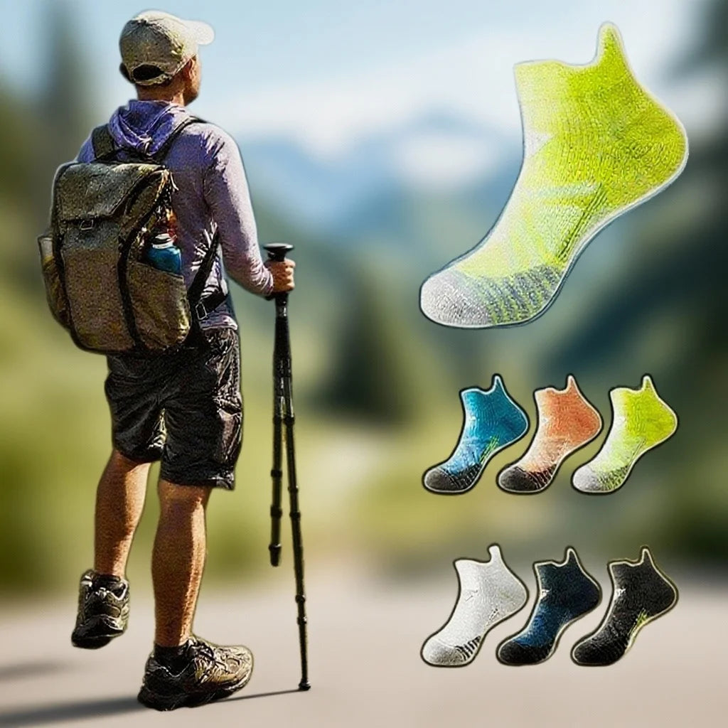 Cushioned Performance Running Ankle Socks