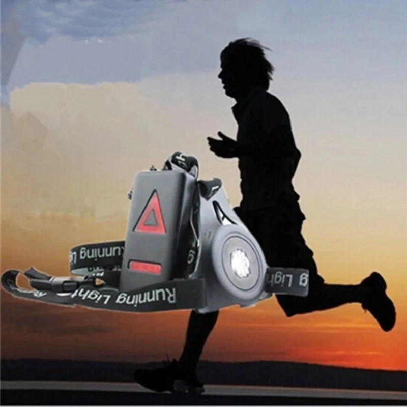 Rechargeable LED Running Chest Light