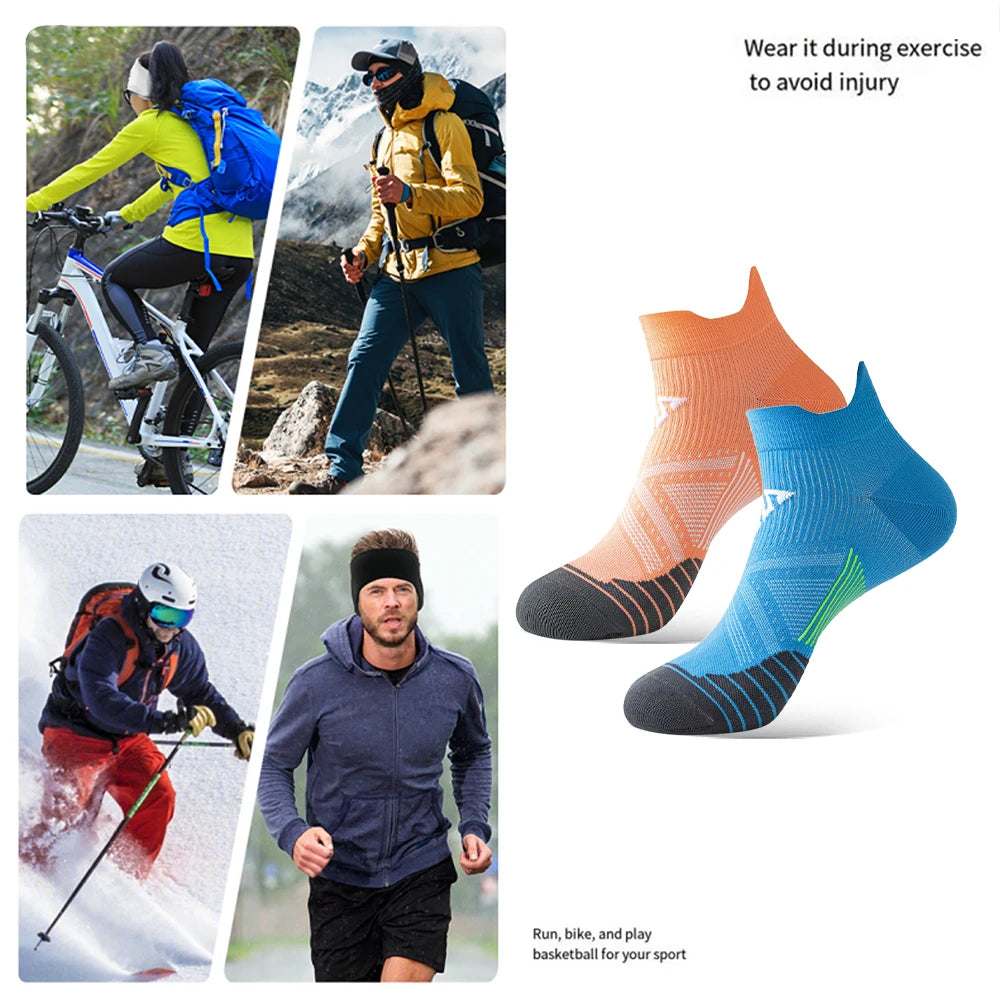 Cushioned Performance Running Ankle Socks