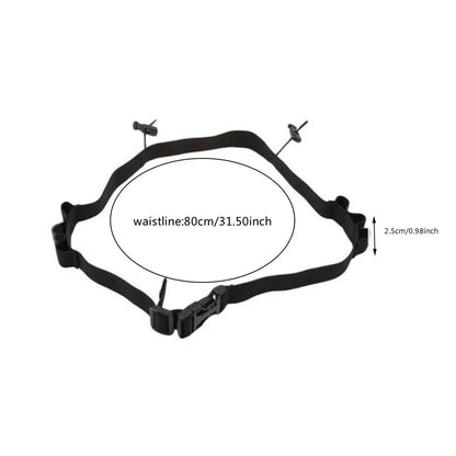 Race Day Bib &amp; Gel Holder Running Belt