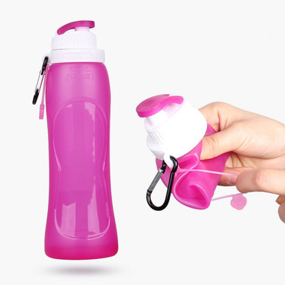 500ml Collapsible Running Water Bottle