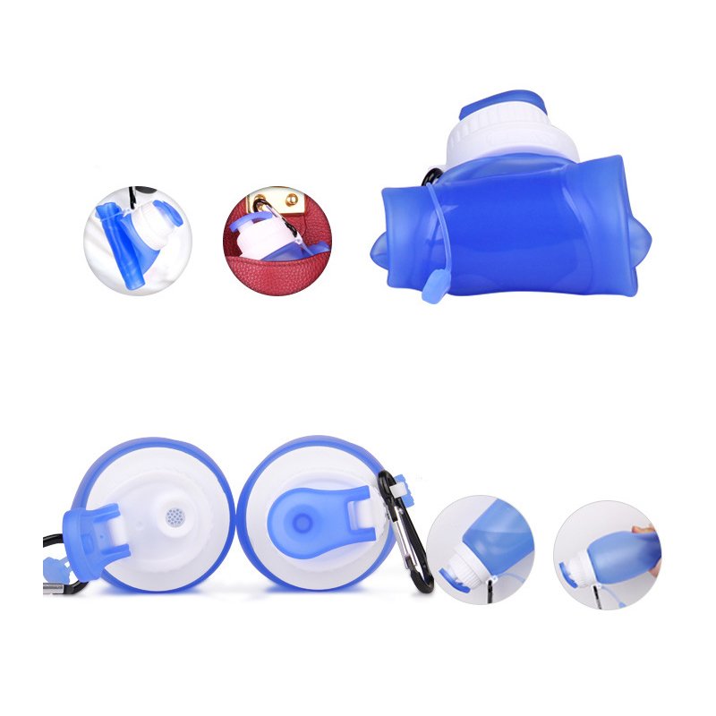 500ml Collapsible Running Water Bottle