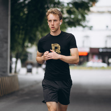 Runner At Work camo drop